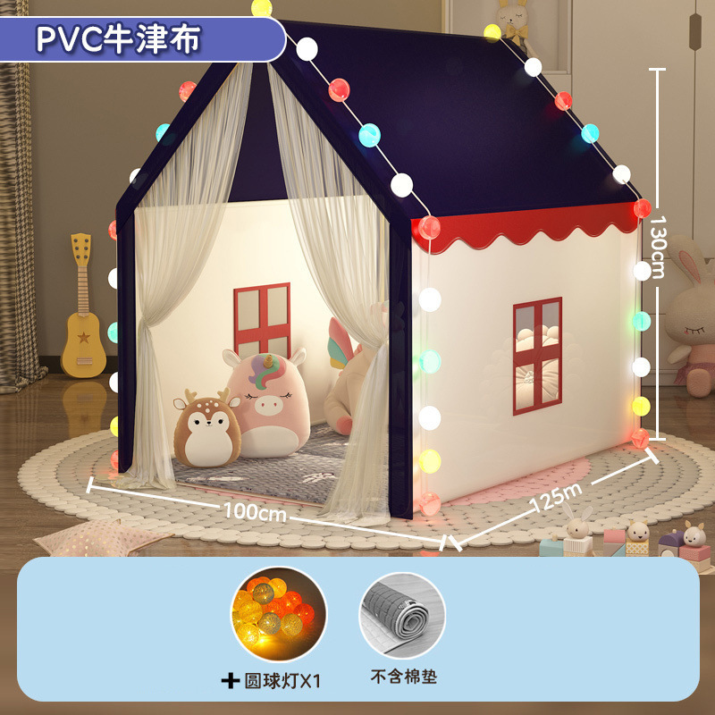 Nuevas tiendas de campaña para niños princesas interiores niñas caseras dormitorios juegos casa de bebés castillo casa pequeña cama cama separada