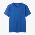 Pony royal blue t-shirt with red label