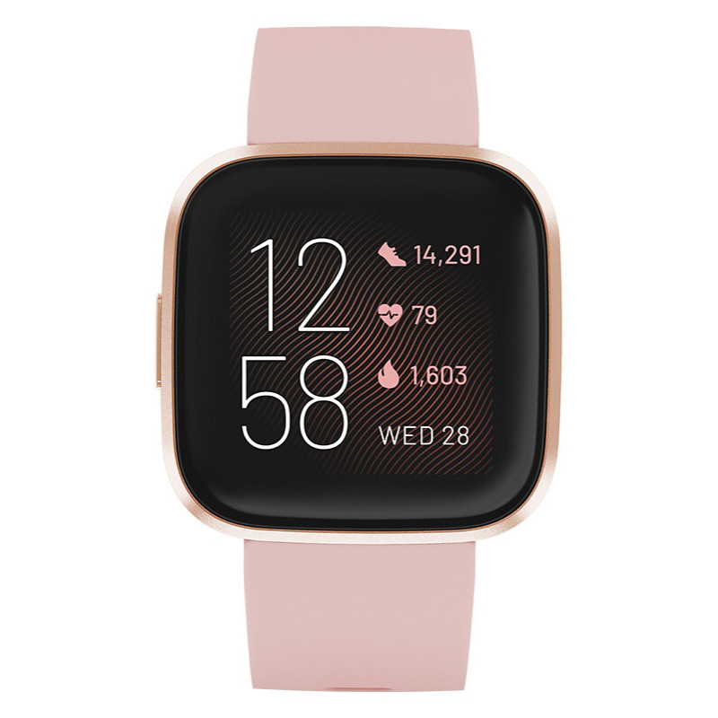 Smart Watch For Fitbit Versa 2 Sports Heart Rate Watch Running Silicone Strap