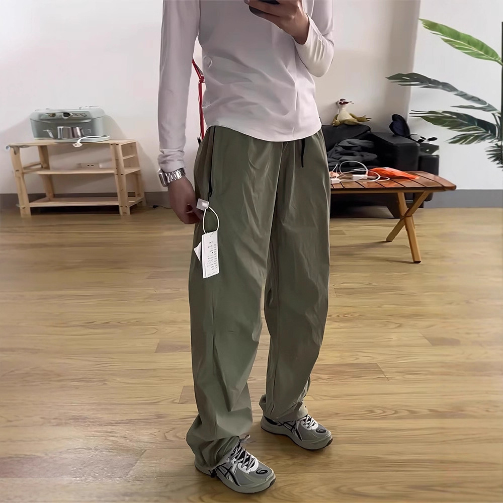 Off-White Three-Proof Paratrooper Pants for Men, Lightweight Quick-Dry 777 Outdoor Hiking and Mountaineering Pants for All Seasons