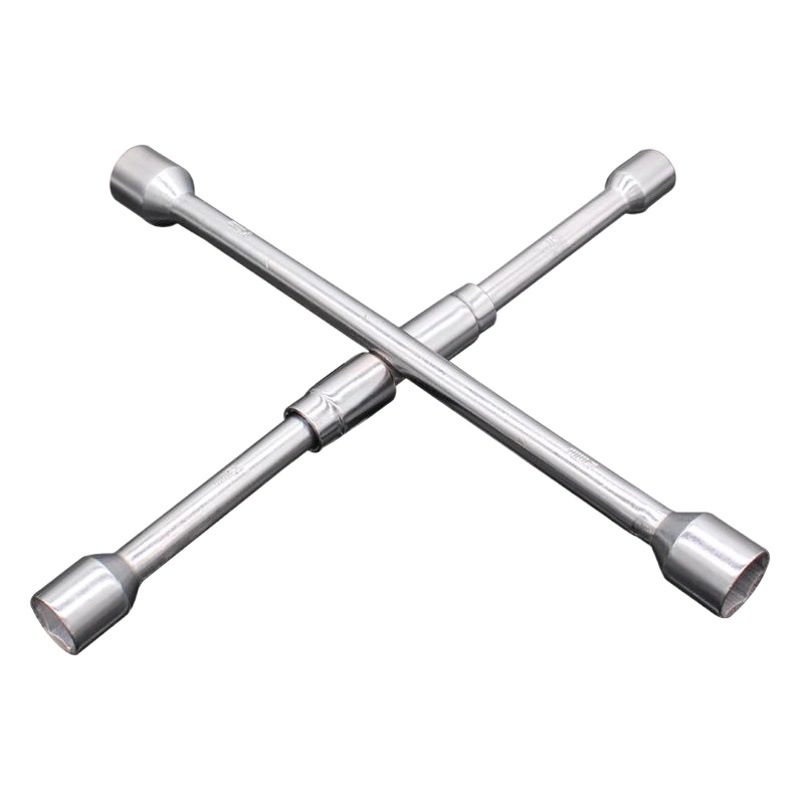 Llave de neumáticos de coche llave de Cruz ahorro de mano de obra plegable desmontaje llave de neumáticos manga de reparación herramienta de cambio de neumáticos