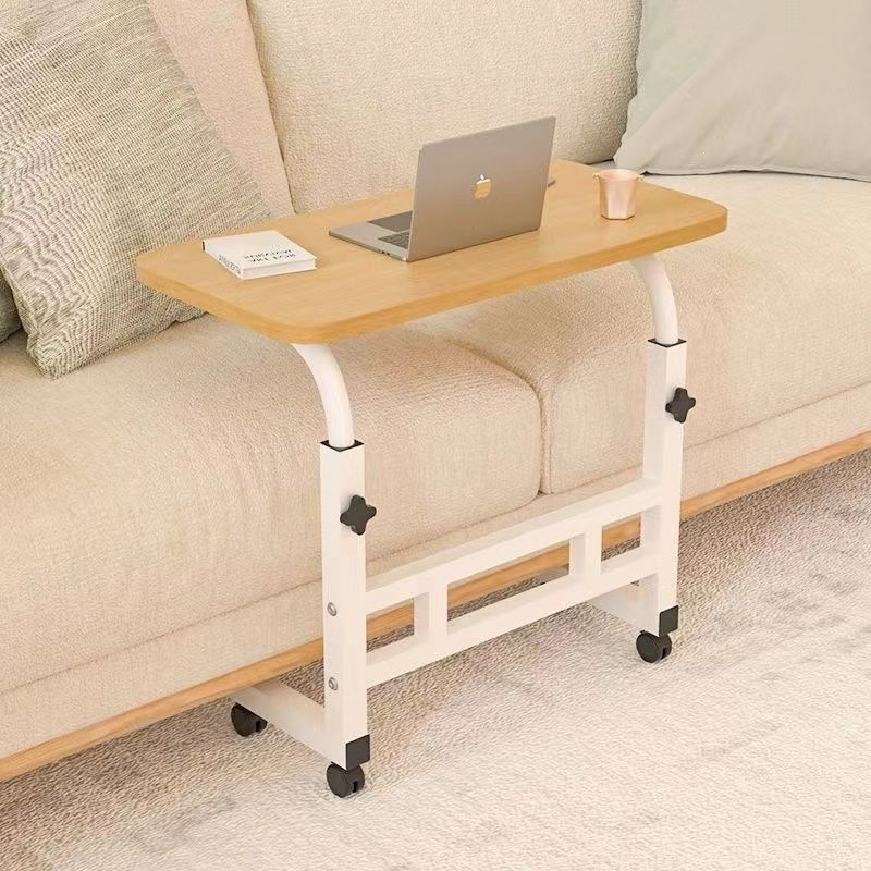 Study Table, Movable and Adjustable Computer Desk, Bedroom Dormitory Home Use, Lazy Writing Desk, Simple Student Desk, Wooden
