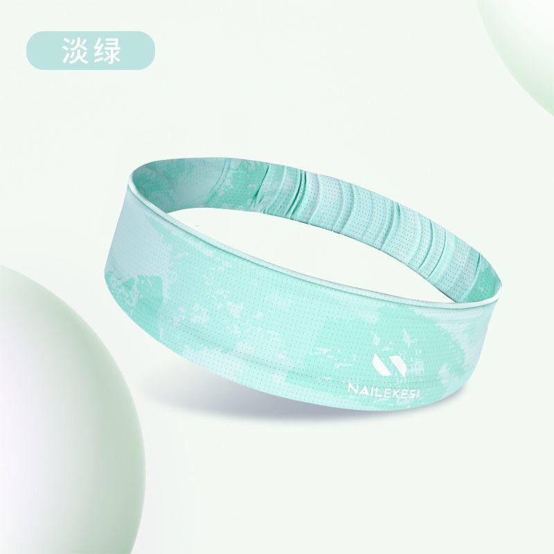 Banda de cabeza deportiva succión sudor antitranspirante yoga banda de cabello damas frente turbanta de verano correr sudor guía bádminton fitness hombre