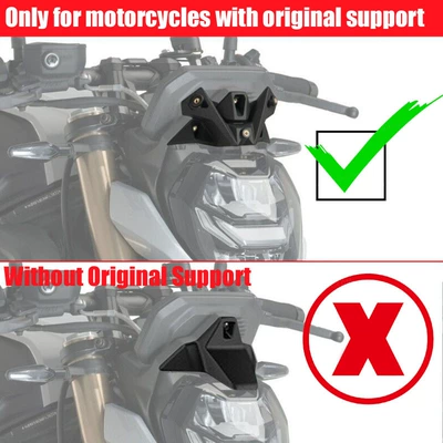 S1000R 21-24 modified motorcycle: Motorcycle front windshield