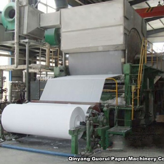 国瑞机械卫生纸生产线 造纸机厂家直营 1800型造纸机生产餐巾纸