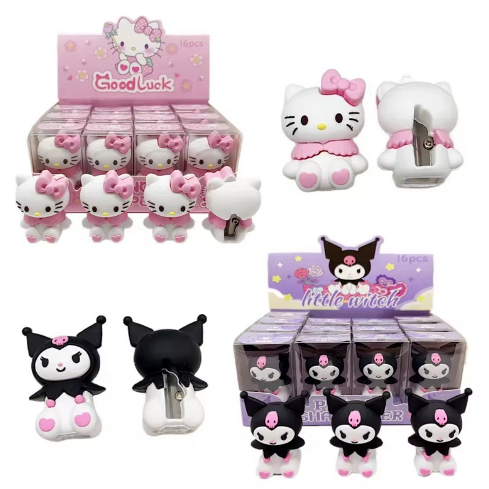 Sanrio, doll, handheld children's sharpener for students, stationery