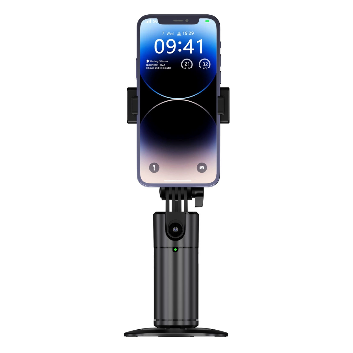 Smart gimbal 360° follow-up desktop detachable multi-function face recognition remote control smart follow-up