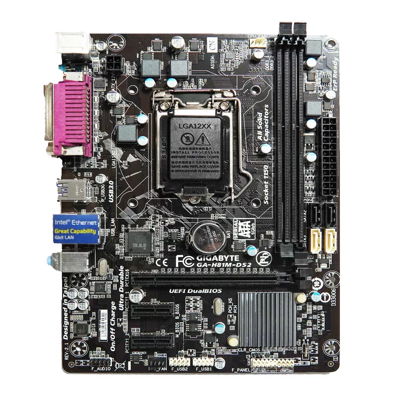 Подходит для материнской платы Gigabyte с чипсетом H81/H87/H97/Q87, сокет 1150, память DDR3