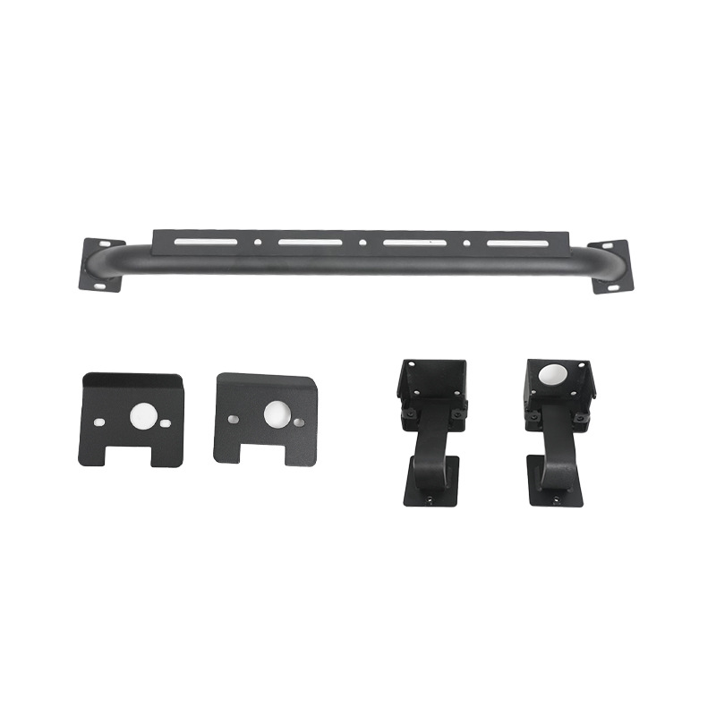 Aplicable a Jitu Traveler delantero barra de luz de soporte de luces de buey para la modificación de montaña y mar T2 parachoques foco de luz de soporte accesorios