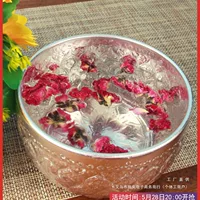 Тайская жестяная миска Dai, ресторан, отель, клуб, посуда, серебряная миска, юго-восточная Азия, миска для каши, сумка для десертной миски из нержавеющей стали