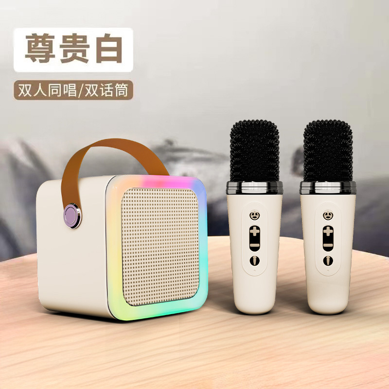 K12蓝牙音箱麦克风一体麦蓝牙音响全民K歌家用无线套装|undefined
