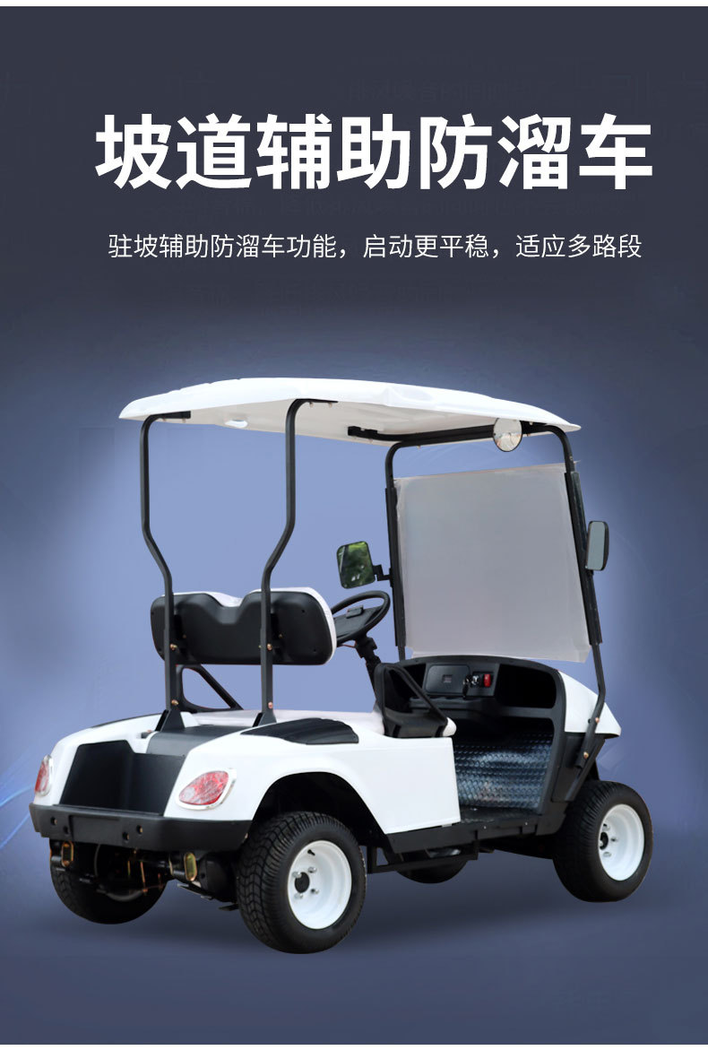Electric Golf Cart for Foreign Trade Export, Tourist Attraction, 4-Seater, 6-Seater, Hotel Reception, Rv Golf Cart