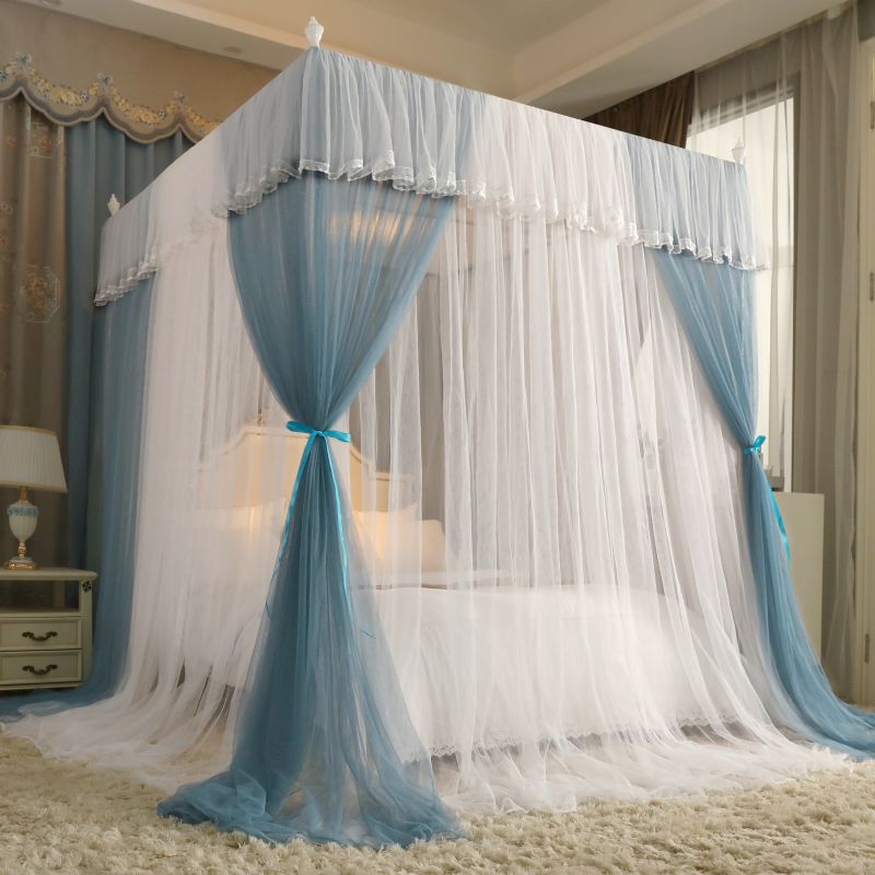 Double-layer mosquito net for home use