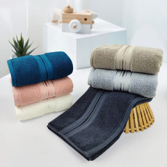 純棉禮品毛巾定製 加厚32股140克成人斷檔毛巾吸水不掉毛家用面巾