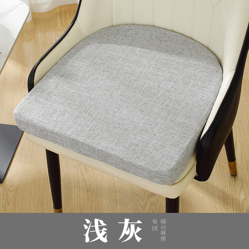 면 및 린넨 스폰지 패드-라이트 그레이