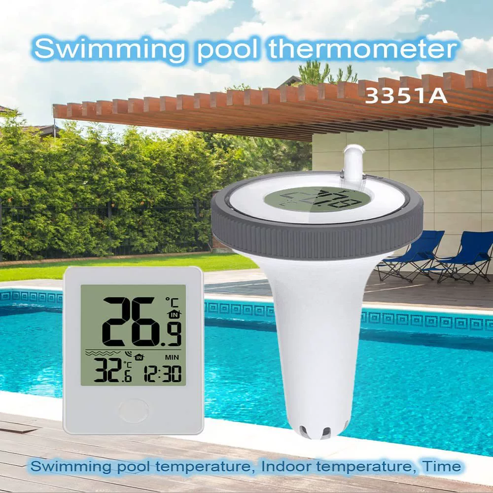 Внешняя торговля летом взрывоопасный бассейн бассейн термометр для ванны воды термометр беспроводной плавающий аквариум для рыбы