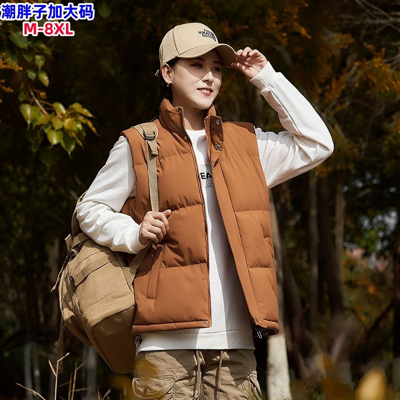 Хлопковый жилет для мужчин и женщин одинаковый утолщение осенью и зимой