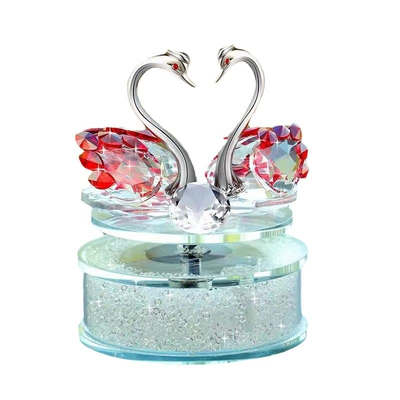 Car ornaments Ornaments Solar Rotating Crystal