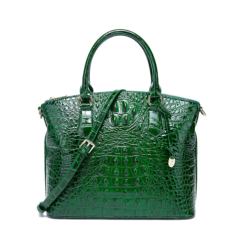 Crocodile Brahman 3D Neue Handtasche aus echtem Leder für Damen Doukuai Live Broadcast Organization_voghion.com
