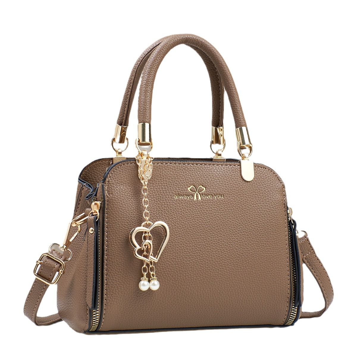 Bolso de mano de explosión bolso de mujer 2025 fabricante de comercio exterior nuevo bolso de hombro de verano atmósfera de moda universal
