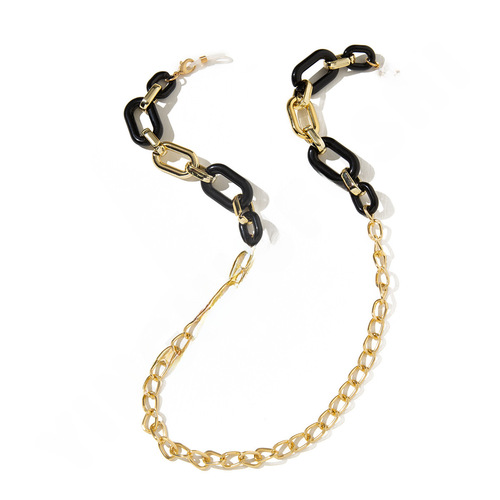 Manufacturer of Cross-border New Metal Lanyard, Necklace Anti-lost Strap, Fashion and Elegance Eyeglass Chain Accessories