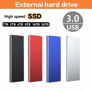 Type-C Solid State Drive 1t High Speed Metal 2t Mini Mobile Ssd Notebook Hard Drive M2 Cross-Border Export 4t