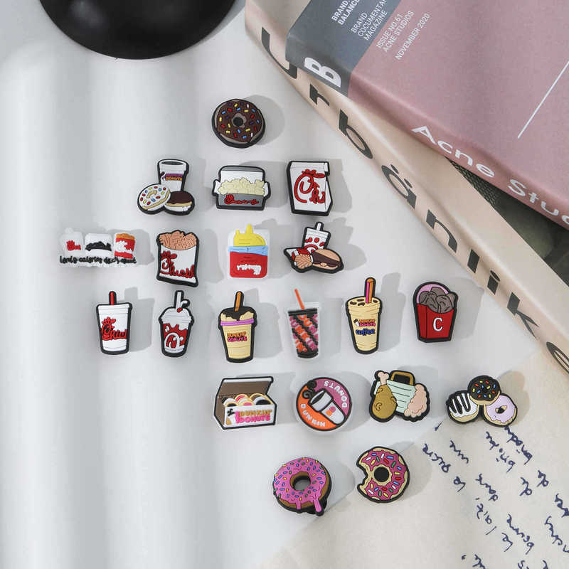 Creative Shoe Charms for Crocs, Wholesale Cartoon Fun and Cute Detachable Trendy Couple Shoe Buttons for Women's Shoes