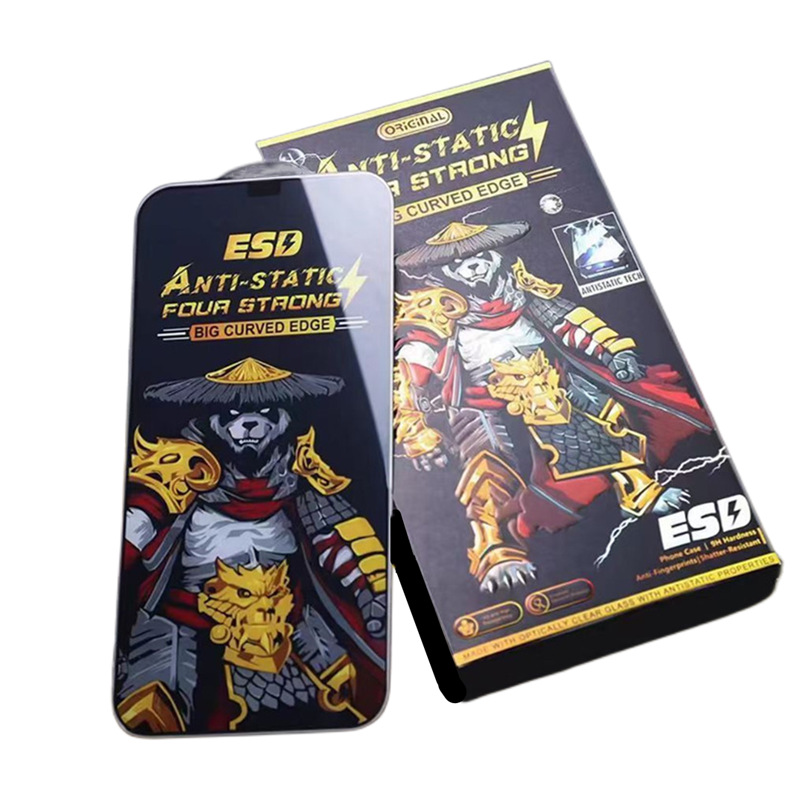 Aplicable a Apple 15 anti-estática iphone14Pro película templada 12ProMax HD XR Pantalla Completa 13 película al por mayor