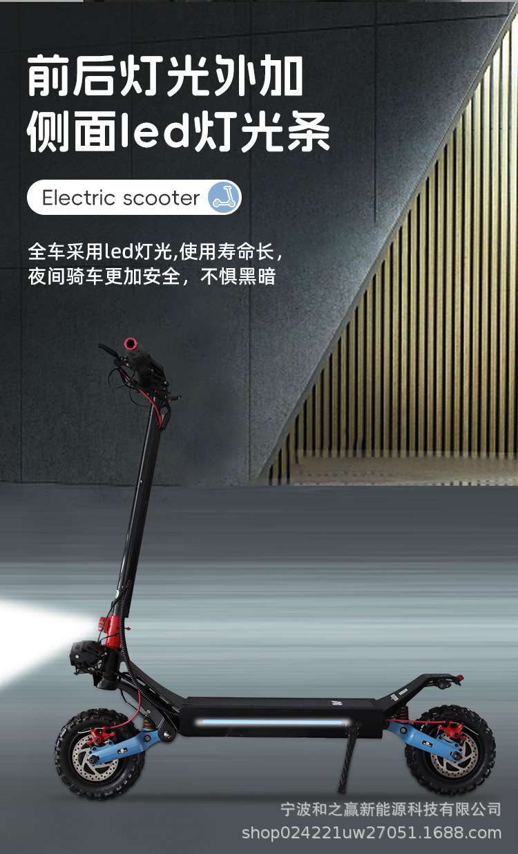 Factory Outlet 10inch High Speed High Power Foldable Electric Scooter