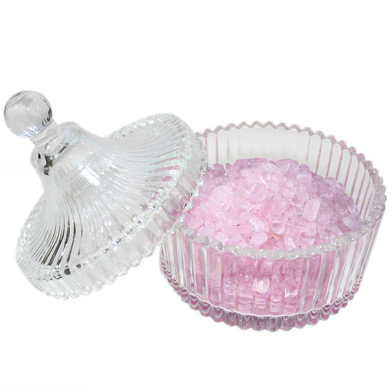 cristal natural piedra triturada desmagnetizante cuenco pulsera desmagnetizante energético cuenco de purificación para atraer la riqueza y el tesoro caja de almacenamiento utensilios adornos