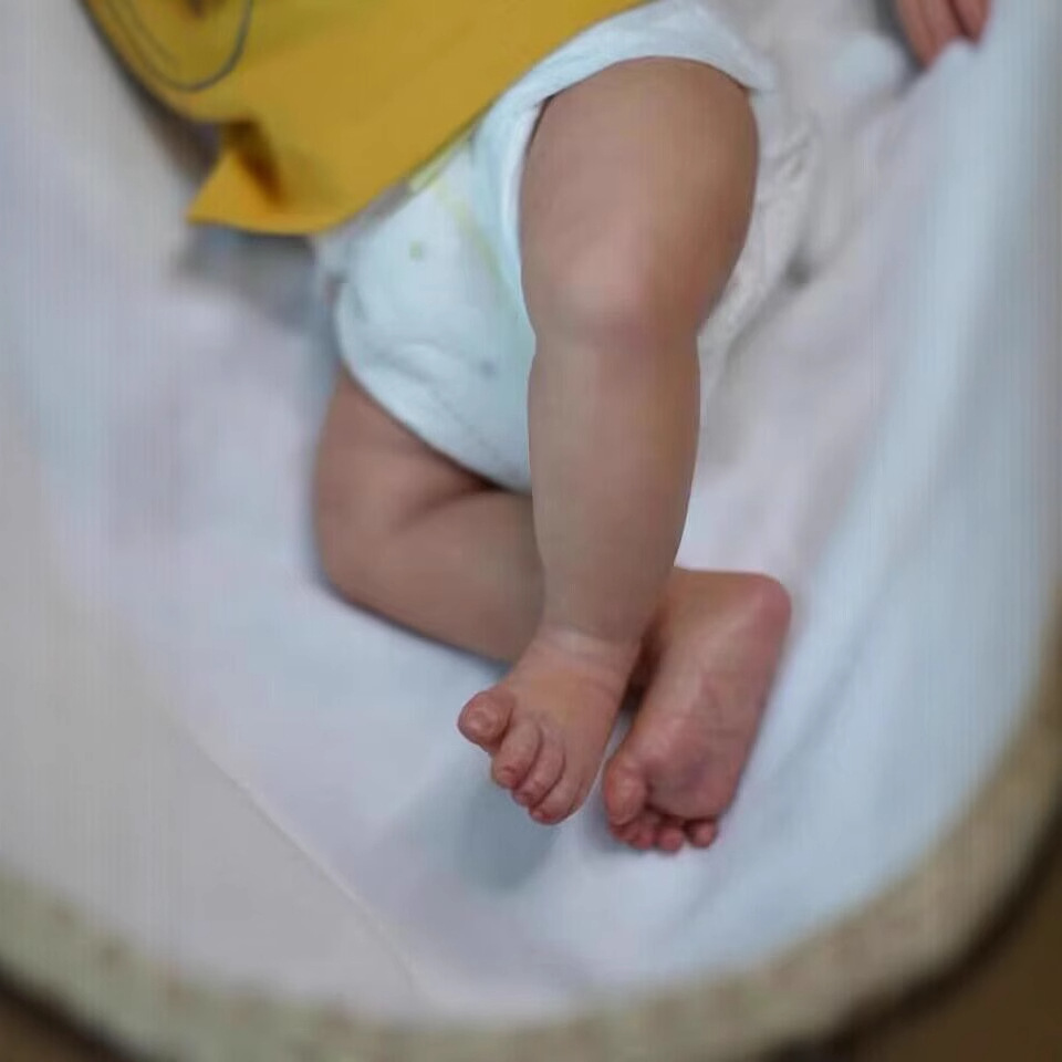 Muñeca de Simulación Artesanal de 20 Pulgadas de Vinilo