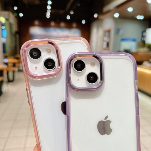 Metal and Hardware Mirror Frame Button Compatible with Apple iPhone 15 Pro Max Case 14 XR Samsung S23 Transparent 13 Famous Netizen