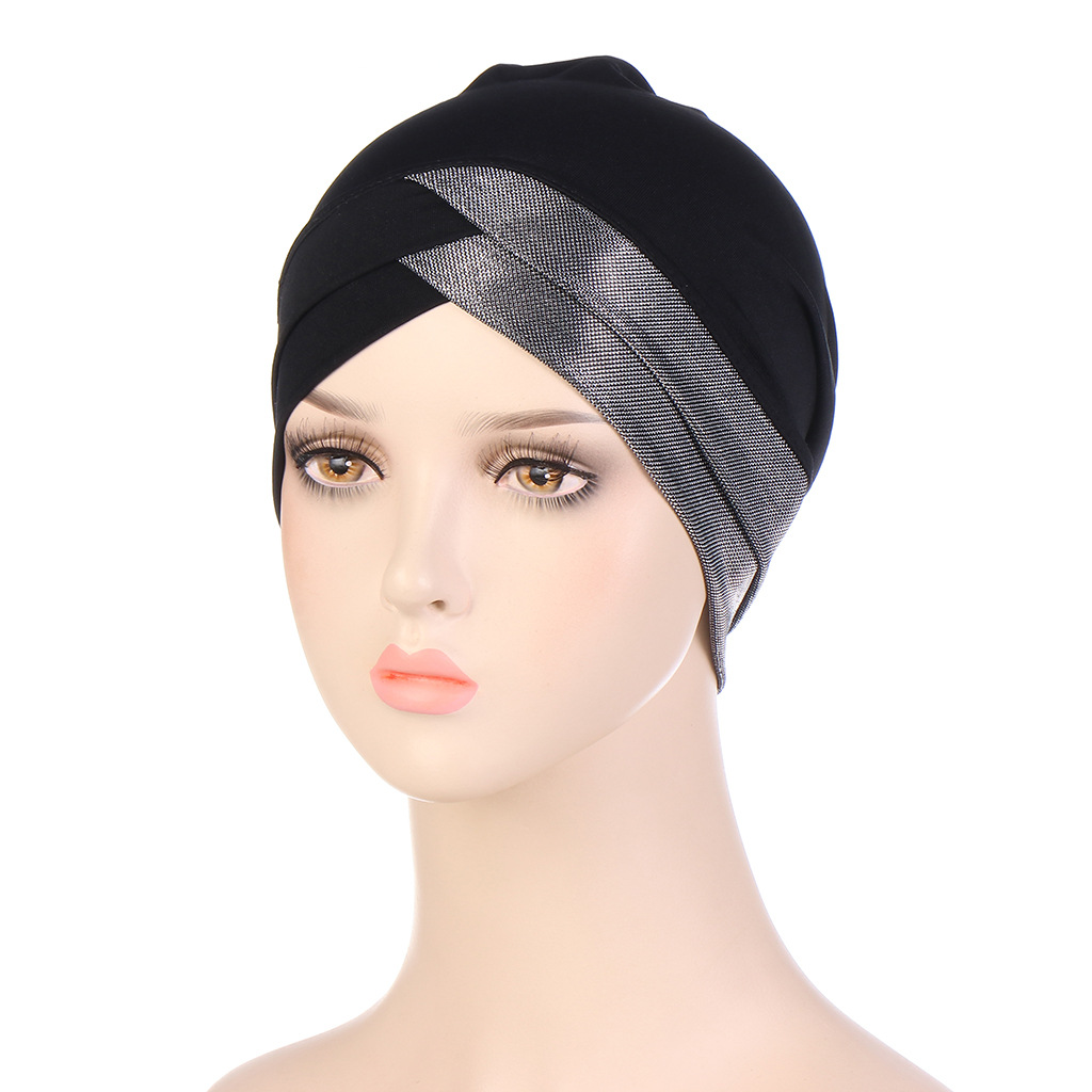 Winter, Summer, Spring Season Women'S Gender Retro Style Women's Retro Color Block Solid Color Beanie Hat