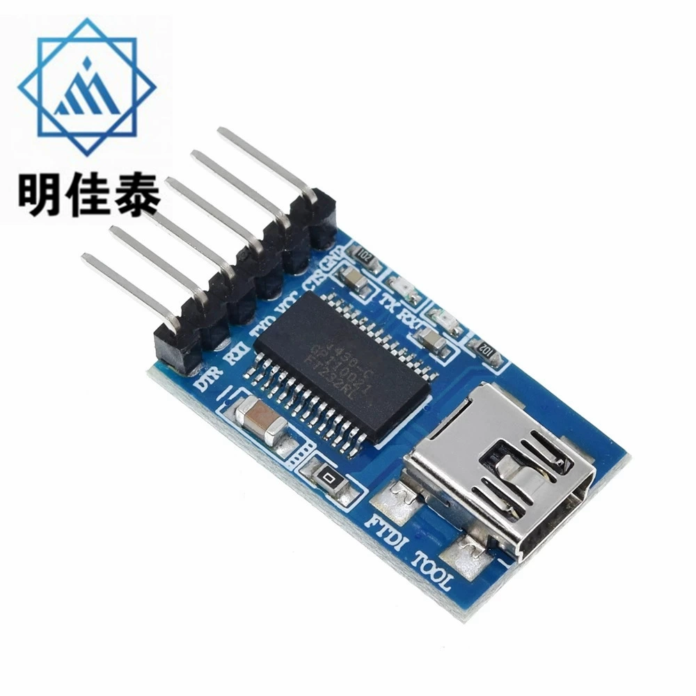 USB к TTL поддерживает 3.3V 5V двойное питание FT232RL FTDI отладчик MWC