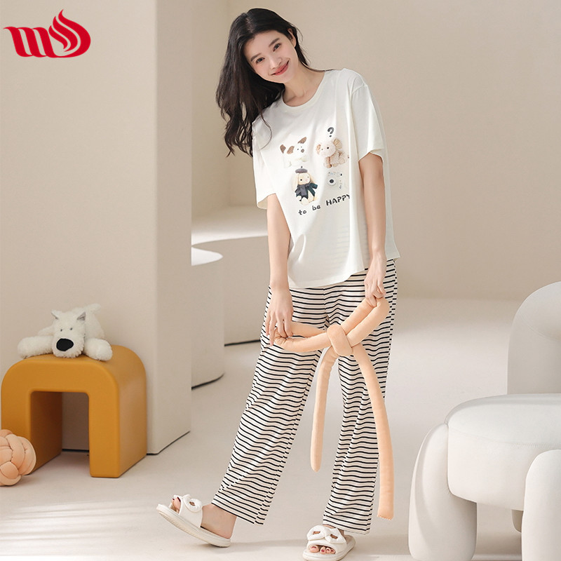 Quality cotton trousers