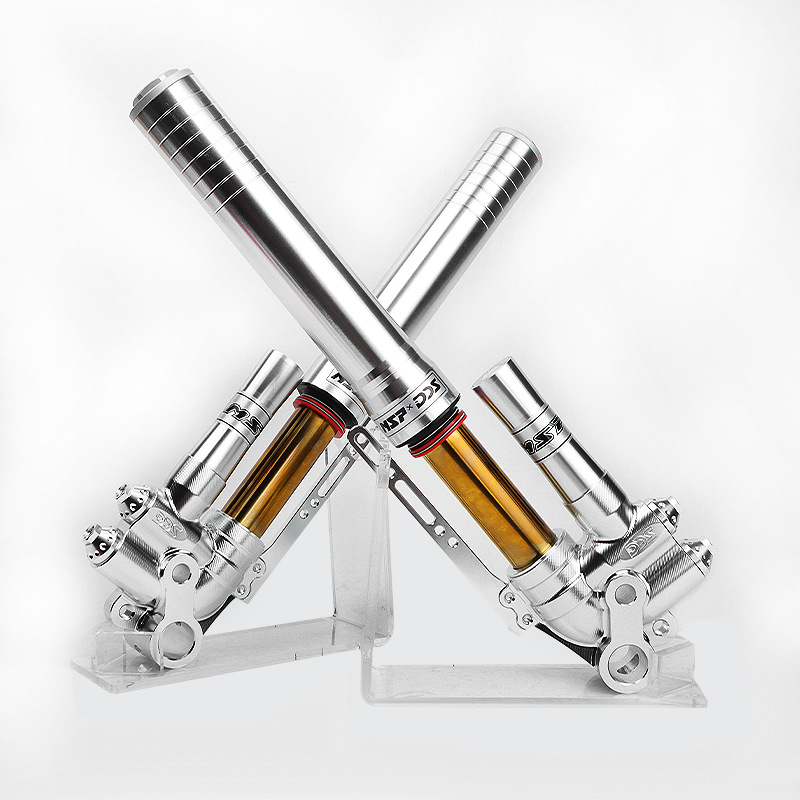 Uf2 High-End Version 46-Core Inverted Preload Adjustable Cnc Gold Tube Front Shock Absorber for Ninebot Mavic Mspdds Modification