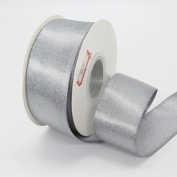 4cm silver weft tape*012# silver gray