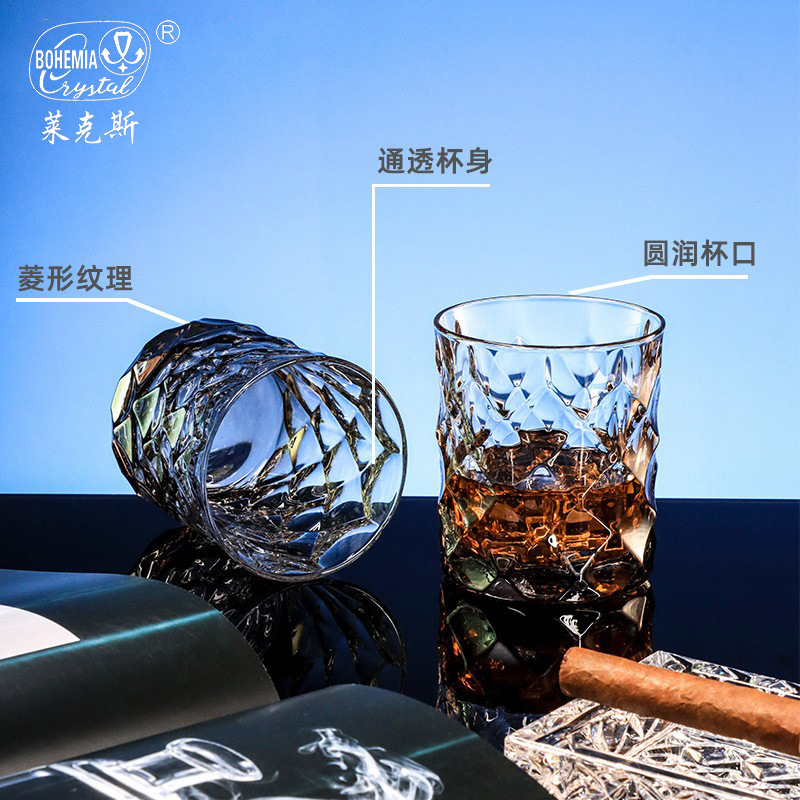 Tazas de whisky importadas de la República Checa, tazas de cristal de alta calidad, tazas de vino caseras, tazas de cerveza de vidrio, licencia de importación
