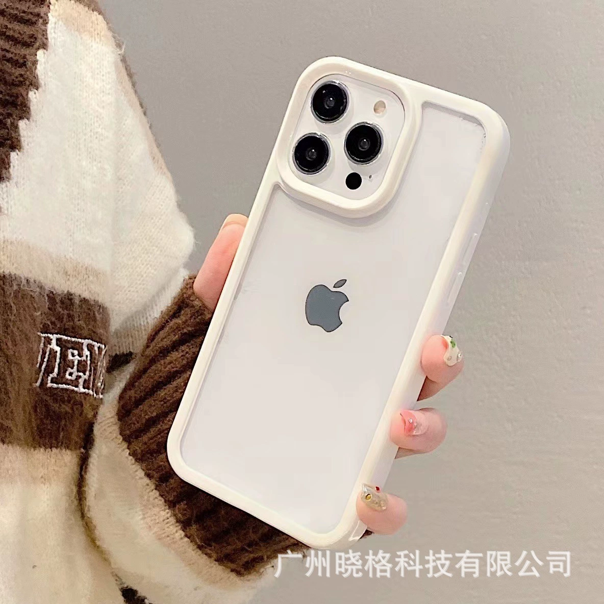 Чехол для телефона (совместим с Apple), утолщенная широкая окантовка, ударопрочный складной дизайн, совместим с несколькими моделями