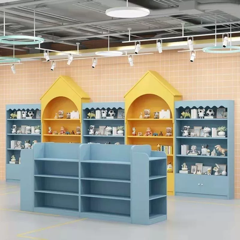 Настольный шкаф, полка для игрушек, торговый центр, детская площадка, витрина ручной работы, контейнер, стеллаж для книг, деревянный шкаф.