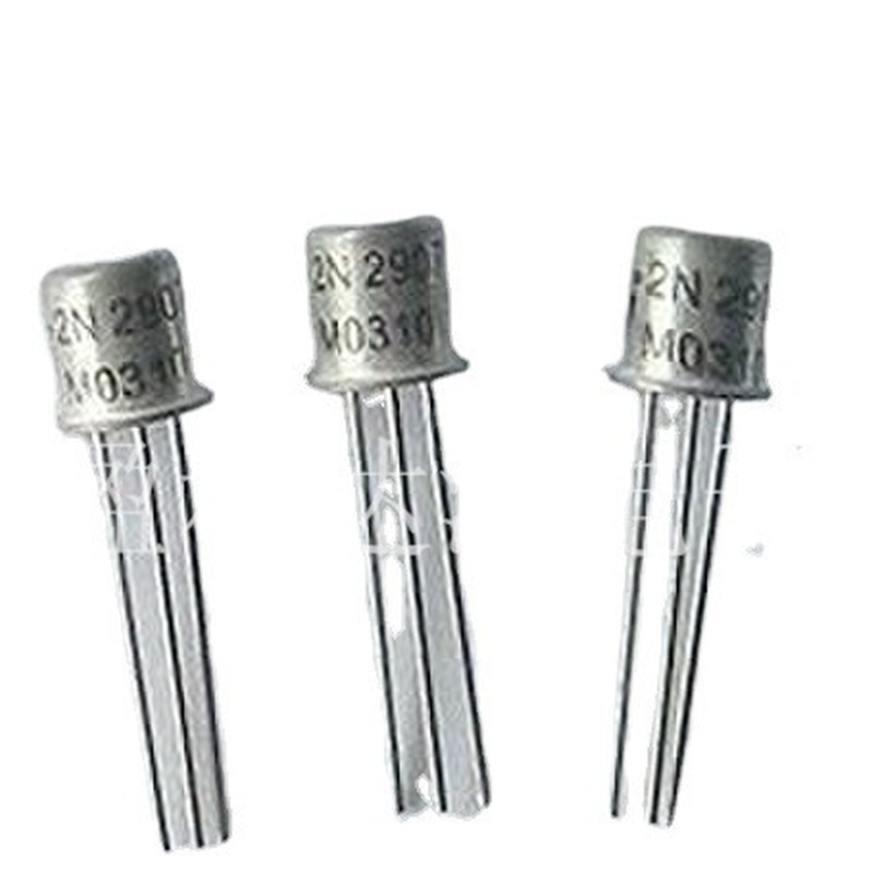 2N2907A TO-18 0.6A/60V金封小铁帽 直插PNP小功率三极管原装现货