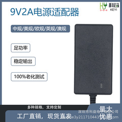 安定した出力 9V2A 18W LED ルーター、カメラ、マイク リチウム電池ソース アダプター