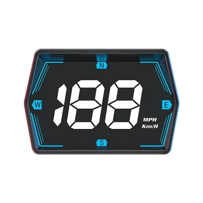 Universal Car Hud Head-Up Display Beidou Gps Vehicle Speedometer High-Definition Head-Up Display Simple Model G20