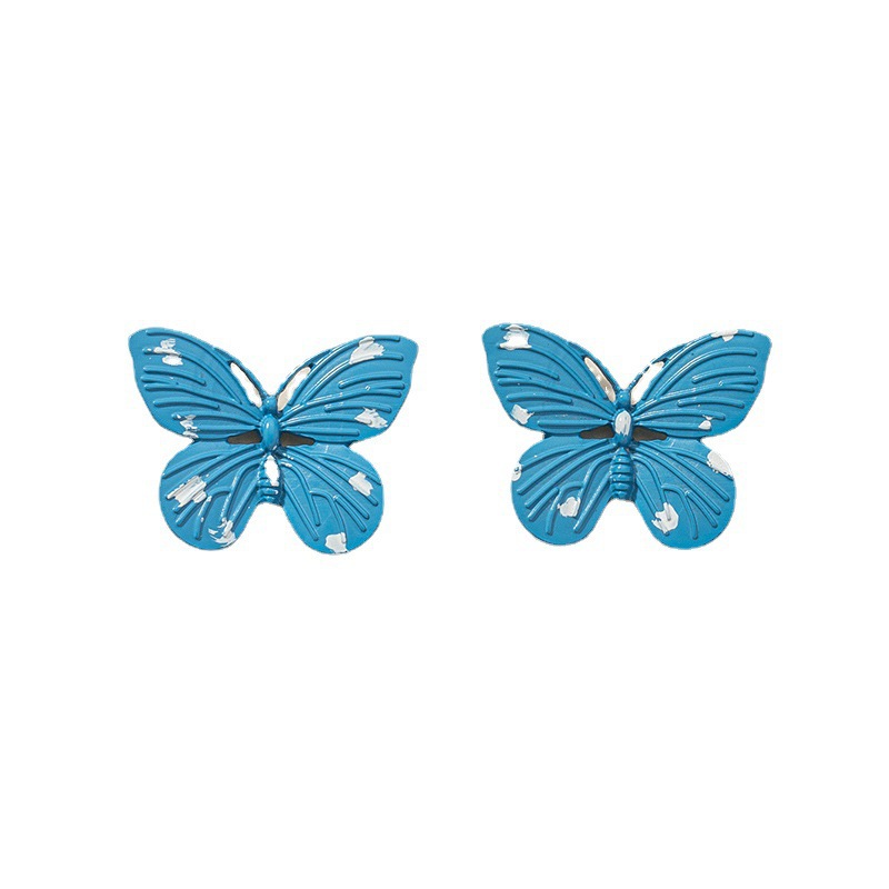 Al Por Mayor Pendientes De Moda Retro Mariposa display picture 1