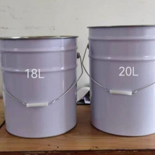 加厚油漆桶铁桶圆桶水桶带盖垃圾桶留样空桶涂料稀料大小亚马逊LD