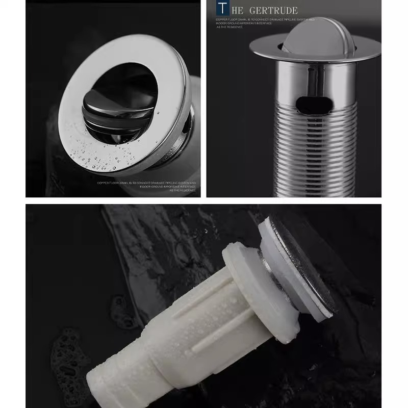 Stainless Steel Anti-Odor Drainage Pipe for Sink Drainer, Refurbished Version – Washbasin, Vanity Basin, and Counter Basin Drainage Accessory Set