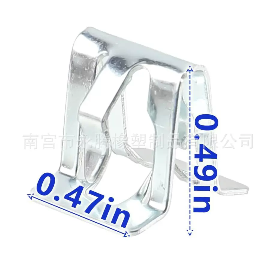 汽车固定内衬板金属卡扣 U型夹片15748479 V型中控台钢夹卡扣卡子