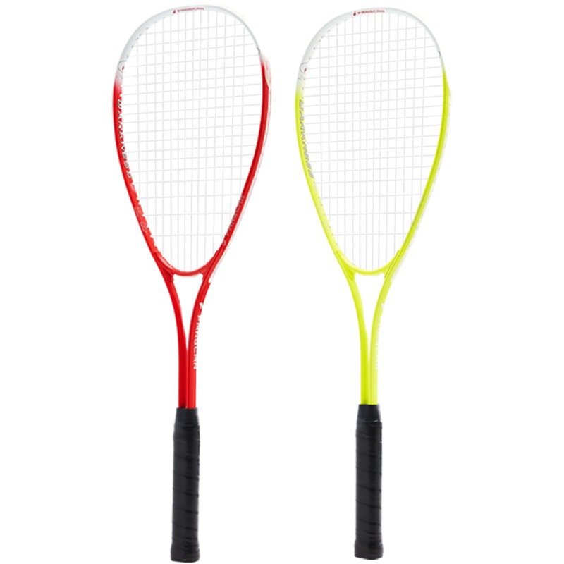 Raqueta de squash principiante fangcan cuadrado puede bienes genuinos aleación Aluminio con línea cubierta la raqueta verde naranja