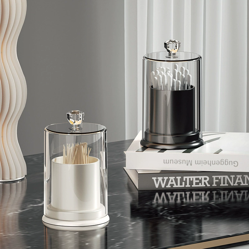 Легкая роскошная коробка для зубочисток для дома, креативная гостиная, высококачественная трубка для зубочисток, новая коробка для зубочисток, коробка для ватных тампонов, банка для зубочисток, реклама
