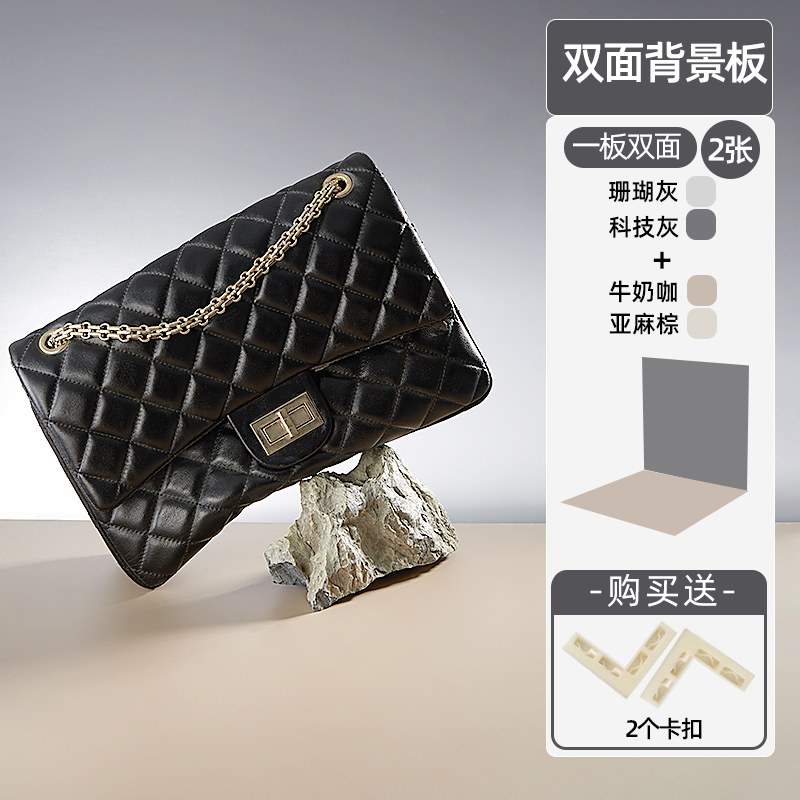 코랄그레이/테크놀로지그레이+린넨브라운/밀크커피(프리버클*2)-60x60cm